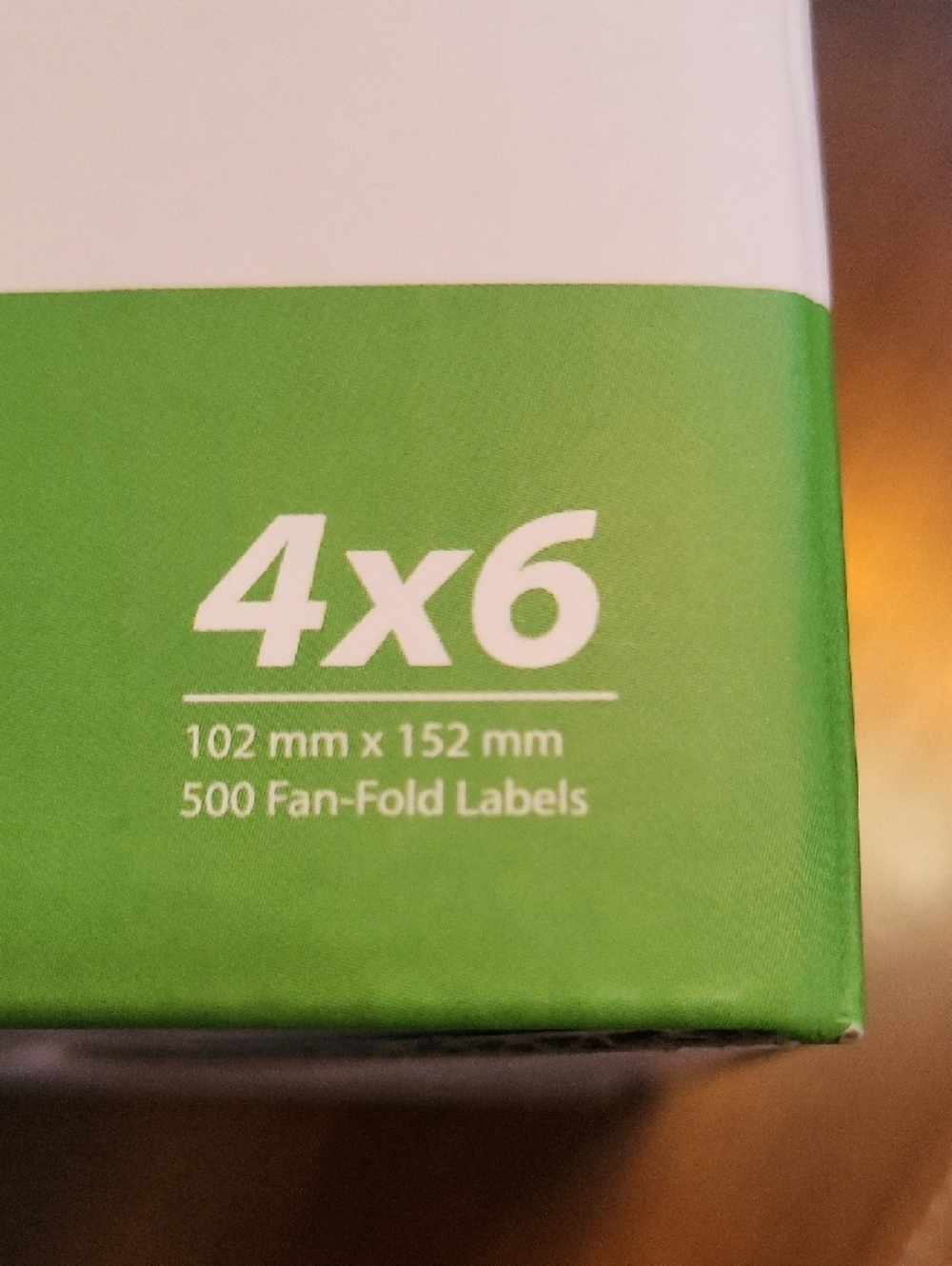 Nelko Green Thermal Shipping Labels - 4 x 6 - Picture 2 of 2